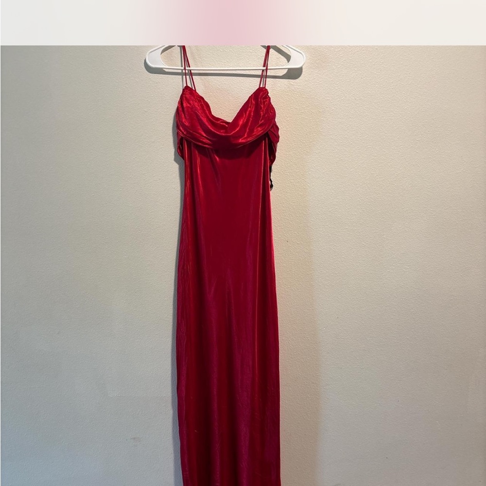 Elegant Red Prom Dress